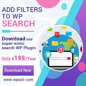 Add filters to WordPress search