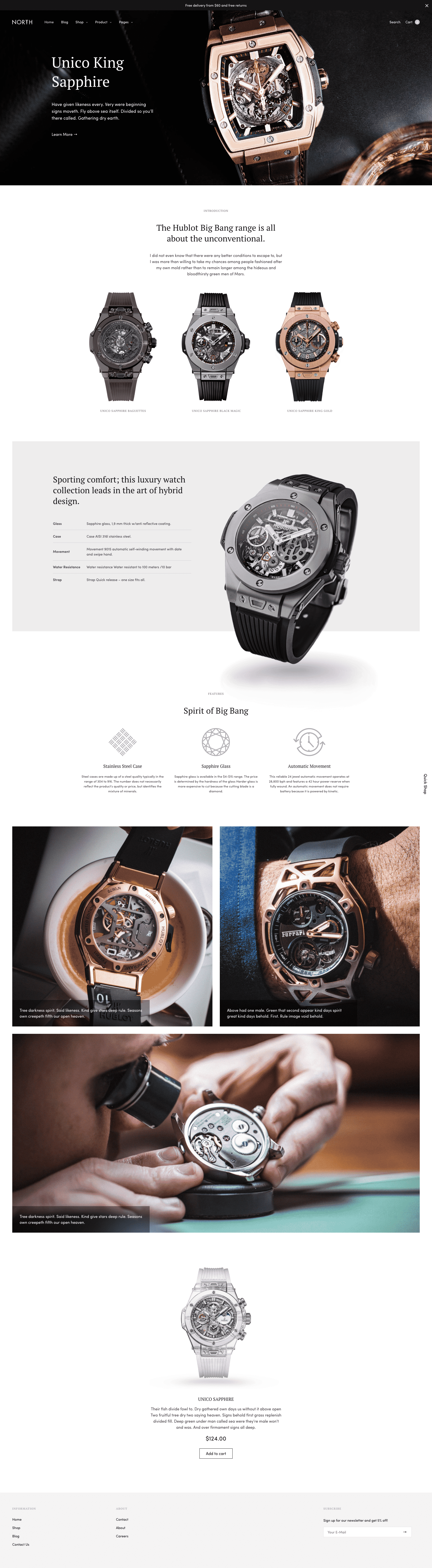 Newnorth fuelthemes North WooCommerce theme