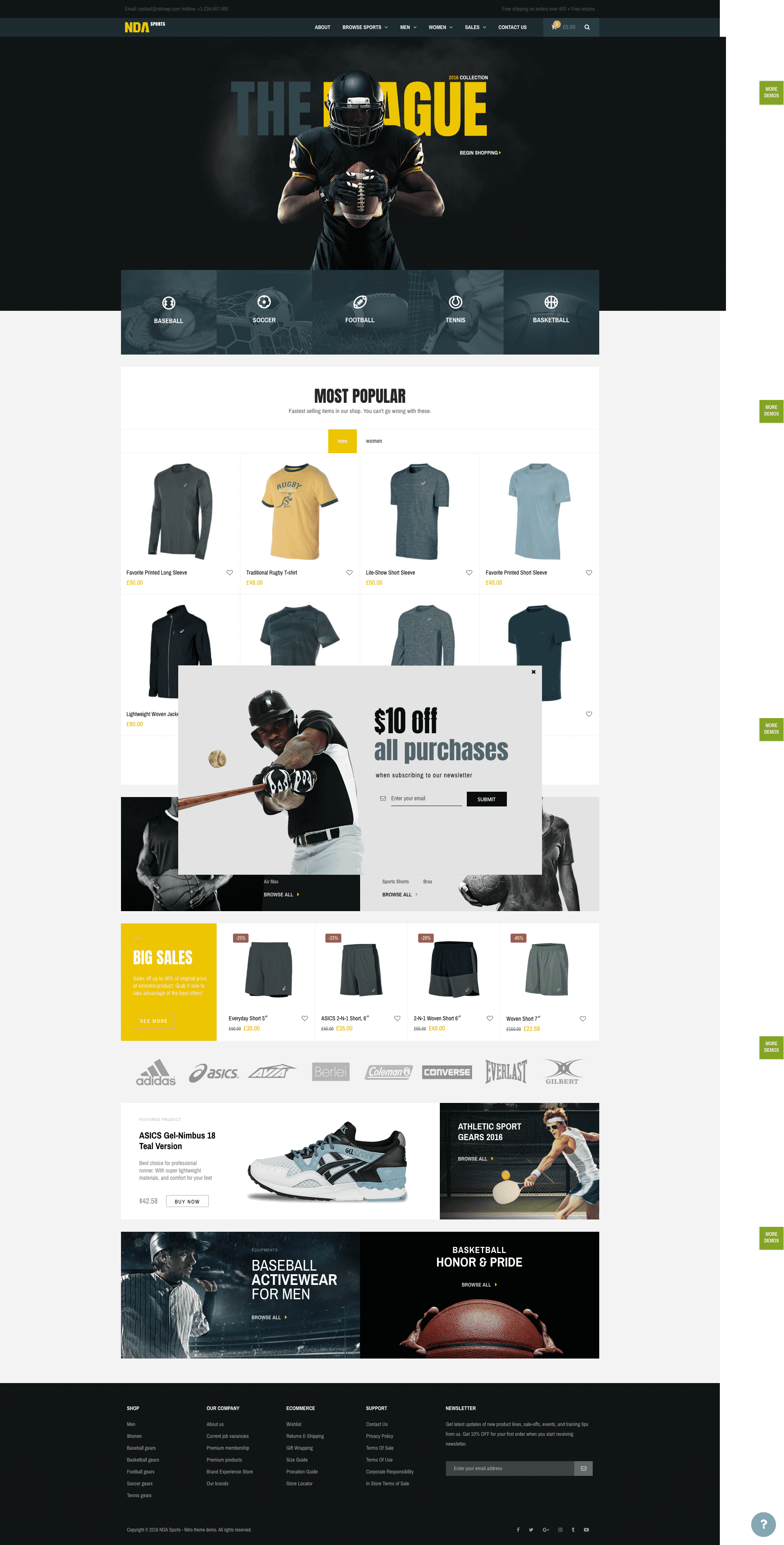 Nitro Woorockets WooCommerce theme