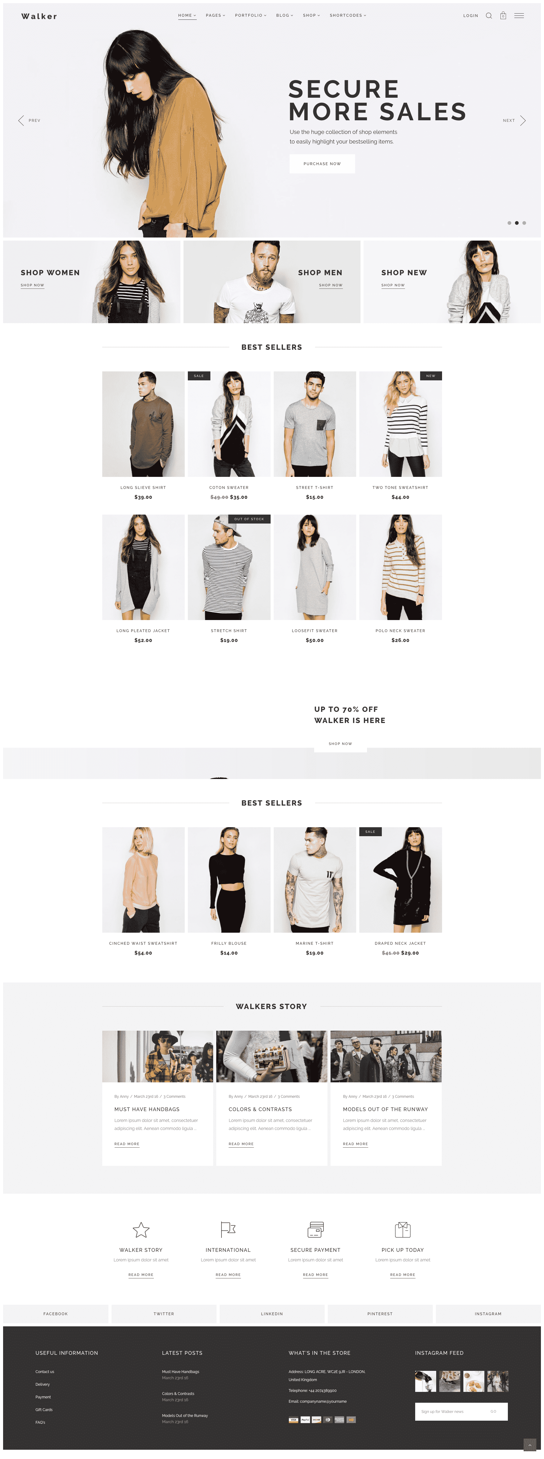 Walker Edge WooCommerce Theme