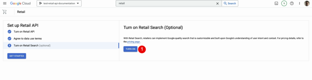 Image wpsolr-google-retail-project-turn-on-retail-search-api-1024x265.png of Create a Google Retail search index