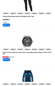 Single-column media gallery 1 recommendation template