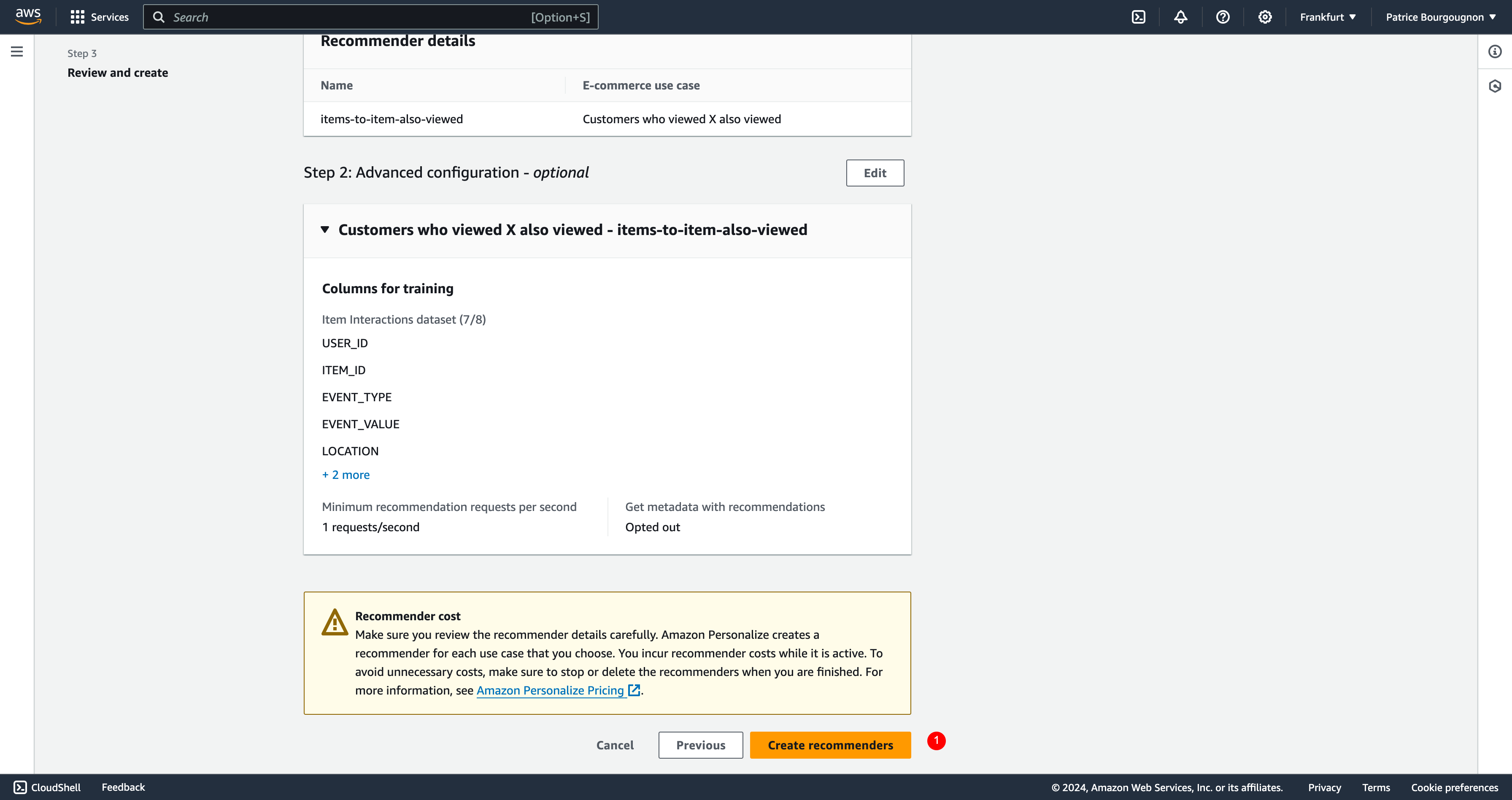 Image wpsolr-amazon-personalize-recommenders-use-cases-create.png of Amazon Personalize
