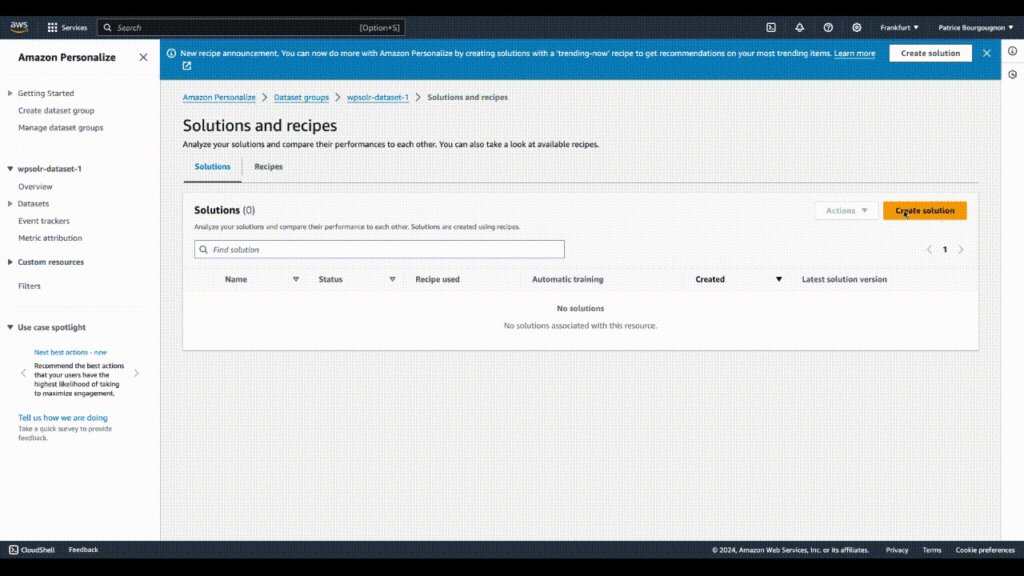 Image wpsolr-amazon-personalize-solution-recipes-1024x576.gif of Amazon Personalize AI Recommendations for WordPress & WooCommerce
