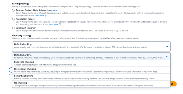 Image bedrock-kb-swami-3.066922a3294a2032e7071cc592cb675d94b1f19c.png of Provide better search and generative AI experiences with Vertex AI Search