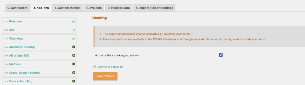 Image wpsolr-add-on-chunking-1024x286.png of Configure WPSOLR Parsing and Chunking