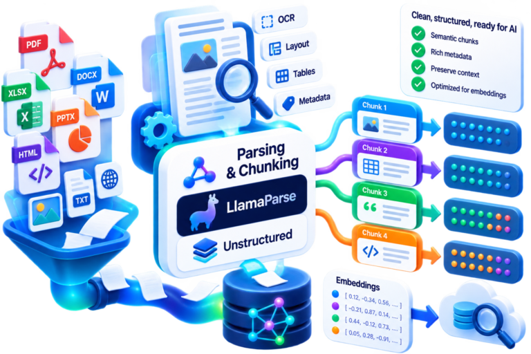 Image google-parsing-and-chunking-768x512.png of LlamaParse and Unstructured parsing & chunking for WordPress & WooCommerce