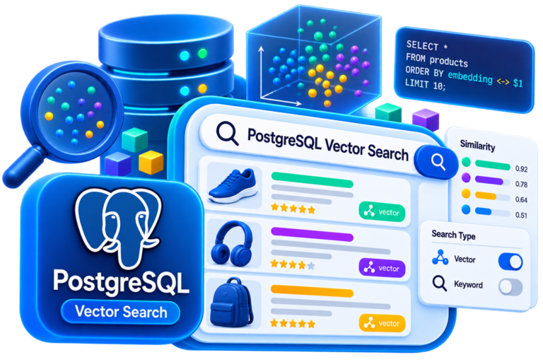 Image wpsolr-postgresql-ai-search-768x512.png of PostgreSQL AI Search for WordPress & WooCommerce