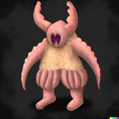 DALL·E 2023-04-18 16.45.33 - a hybrid creature, art work