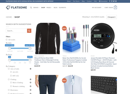wpsolr-google-retail-demo